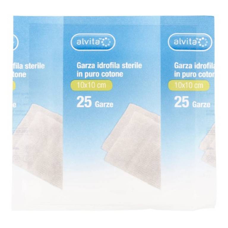 ALVITA GARZA IDROF 10X10 25PZ